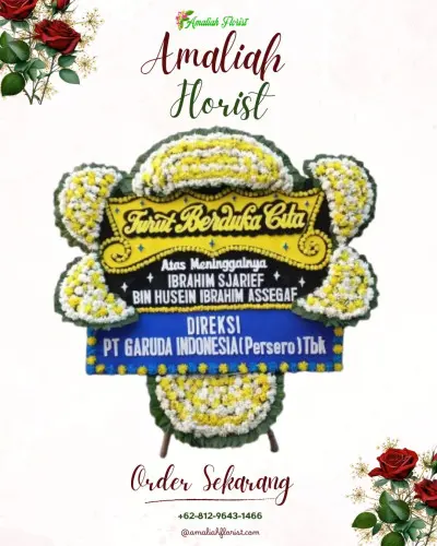 Papan Bunga Duka di Singkil Dua